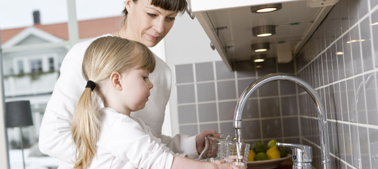 Enjoy cleaner, healthier water at home with a water softener!